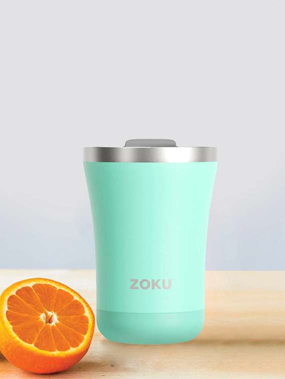 green stainless steel bottle