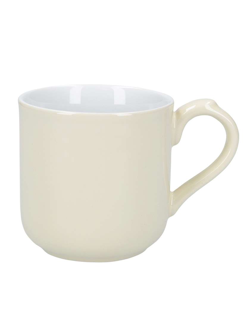 london pottery farmhouse mug, ivory, 250ml, tagged