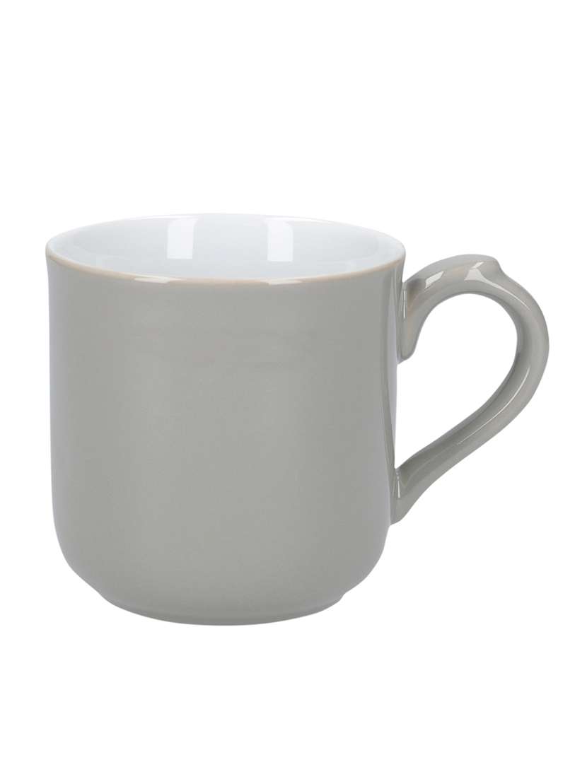 london pottery farmhouse mug, grey, 250ml, tagged