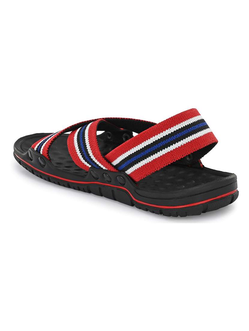 red slip on sandal  - 19184892 -  Standard Image - 2