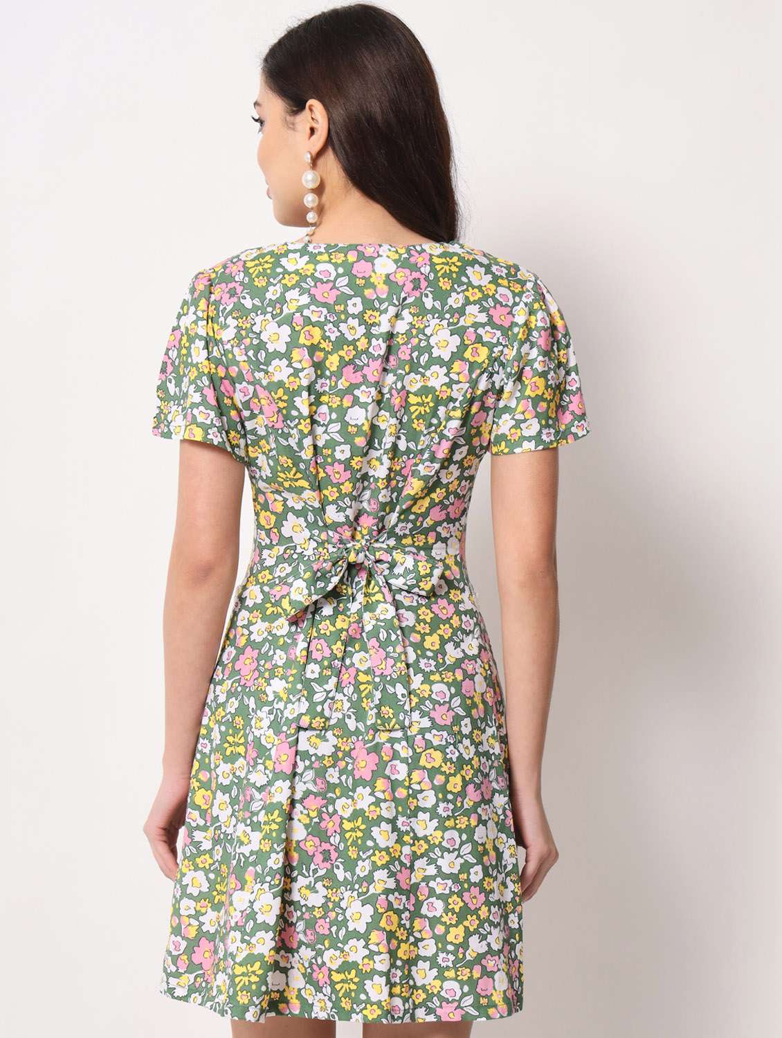 women's shirt floral dress - 19185190 - Standard Image - 2