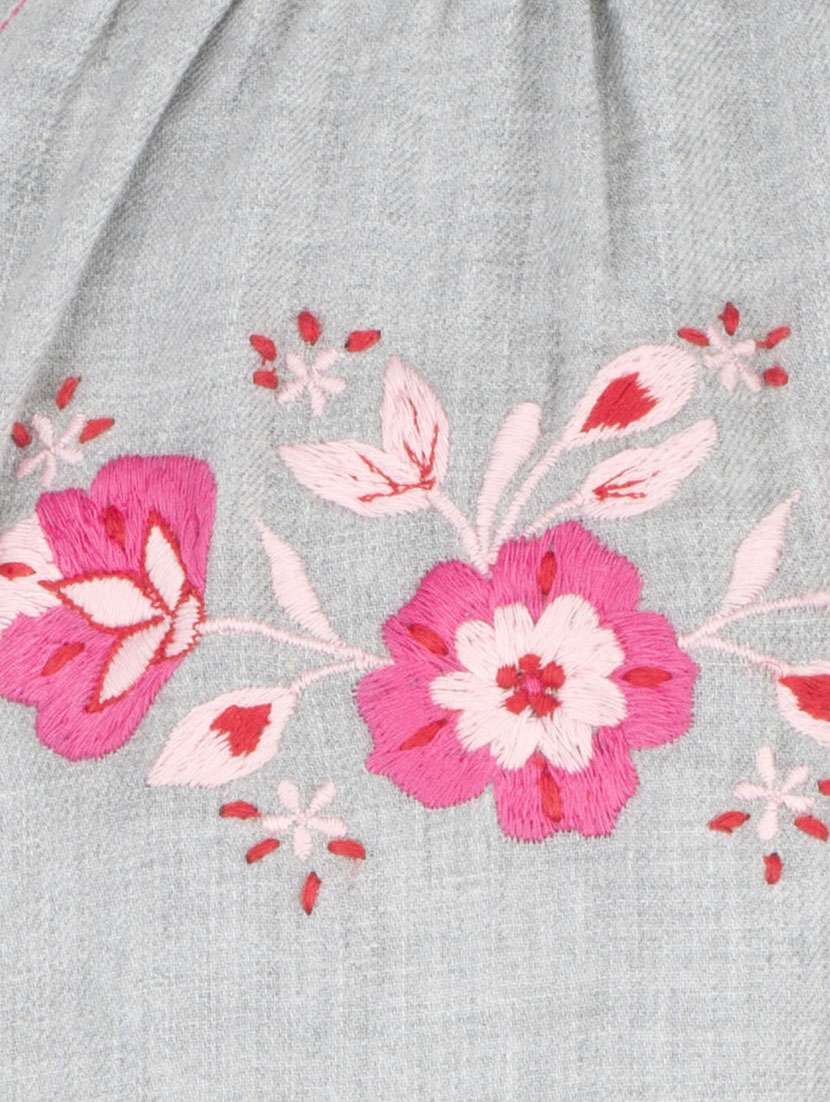 girls round neck long sleeves frock - 19185770 -  Standard Image - 2