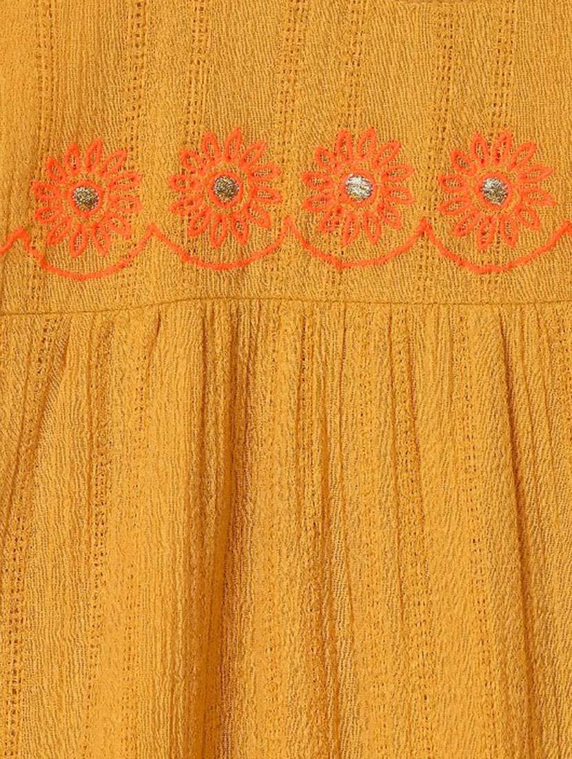 girls round neck sleeveless frock - 19185790 -  Standard Image - 2