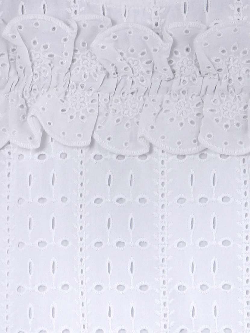 girls round neck sleeveless frock - 19185792 -  Standard Image - 2