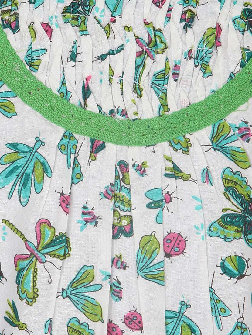 girls round neck sleeveless frock - 19185823 -  Standard Image - 2