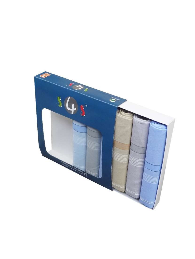 pack of 6 multicolored handkerchief