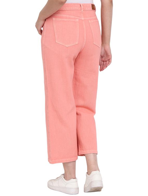 women's plain wide leg jeans - 19187041 - Standard Image - 2