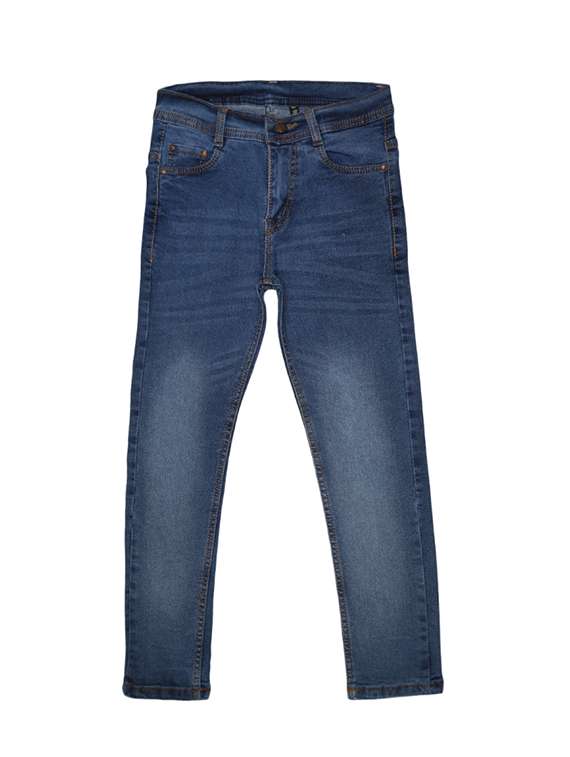 boy's plain skinny fit jeans