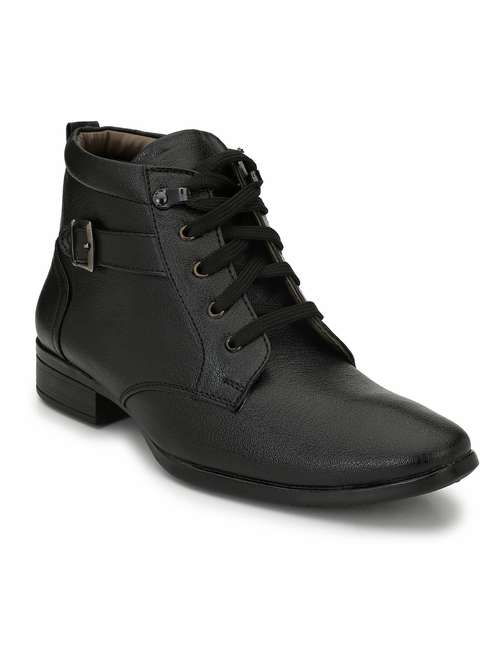 men black lace up sneakers - 19188675 -  Standard Image - 0
