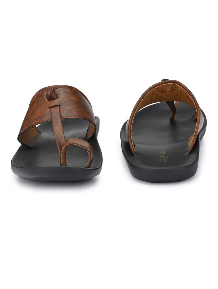 brown slip on sandal - 19190290 -  Standard Image - 2