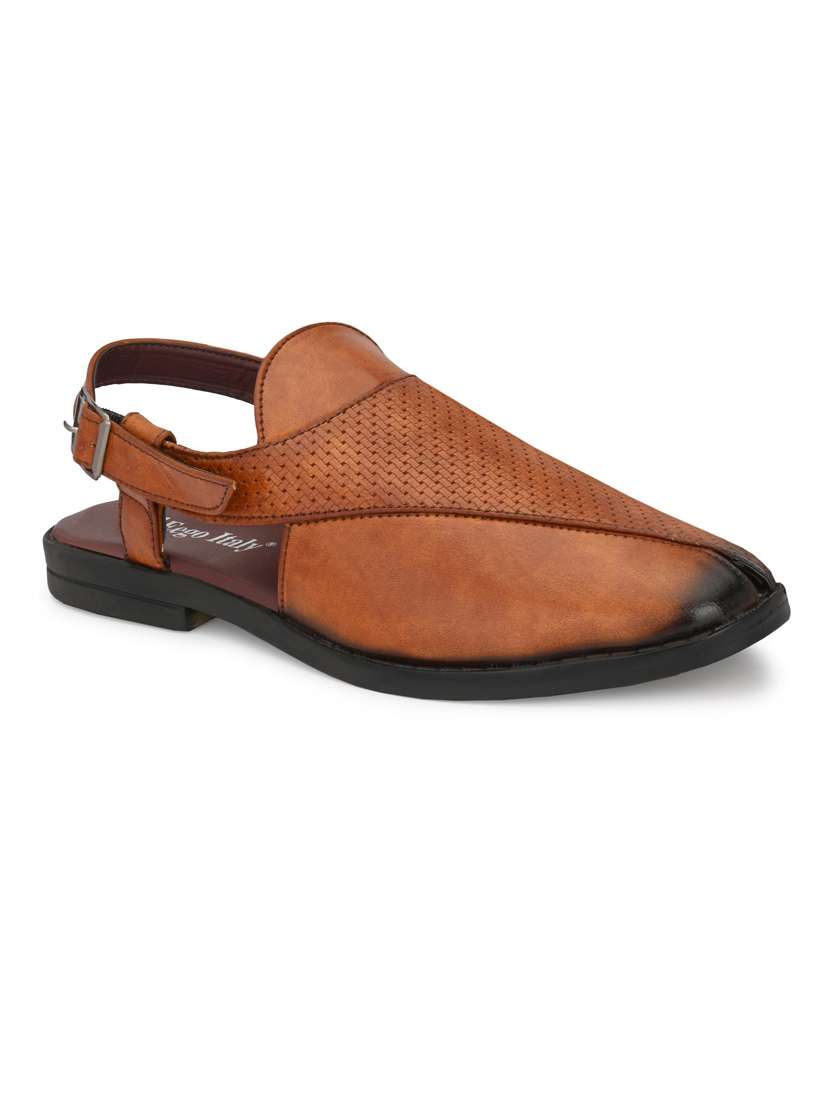 tan back strap sandal - 19190363 - Standard Image - 2