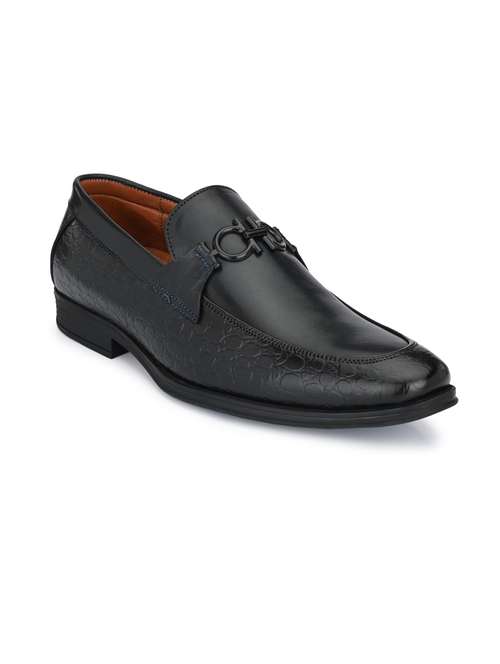 black solid formal shoes - 19190924 -  Standard Image - 0