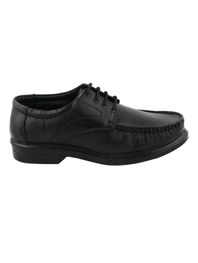 black solid formal shoes - 19190988 -  Standard Image - 2
