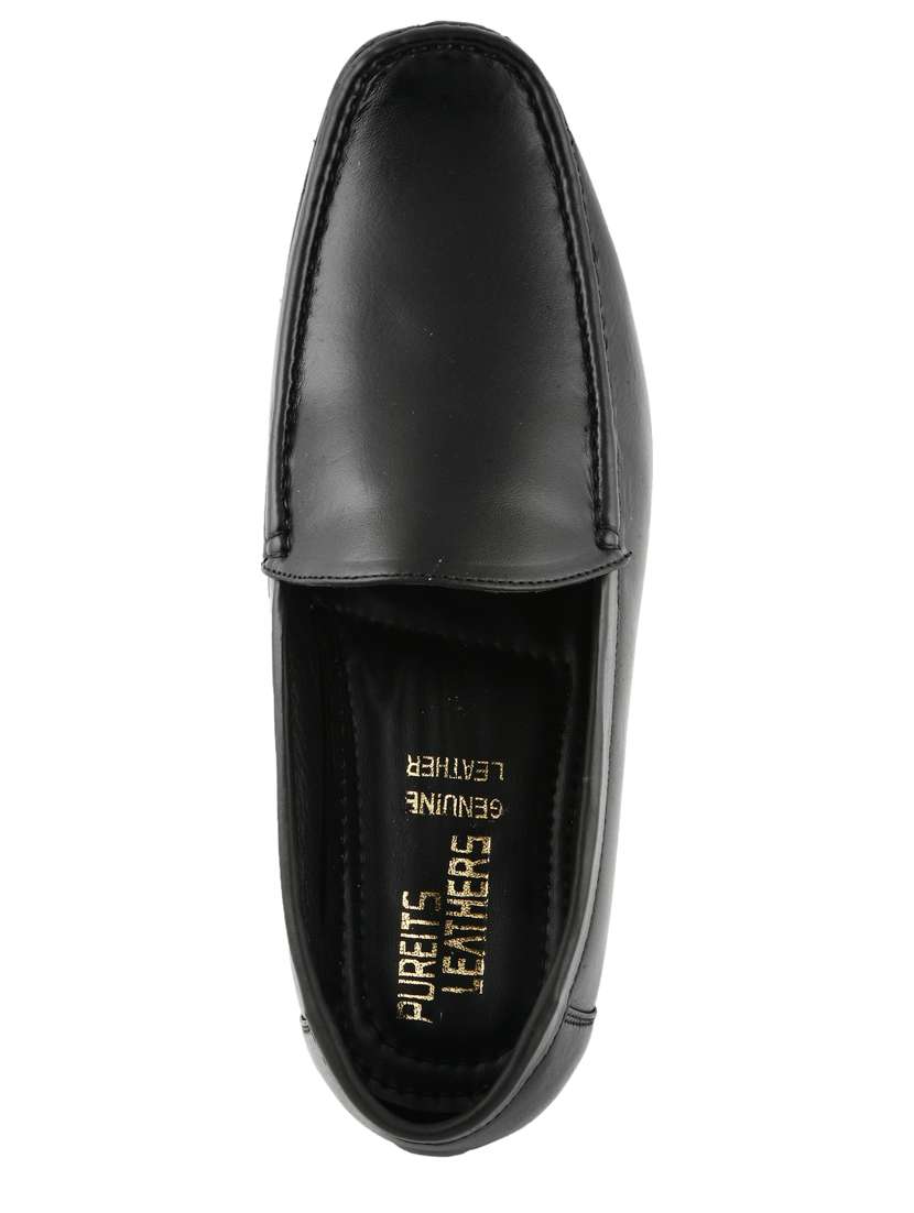 black solid formal shoes - 19190988 -  Standard Image - 7
