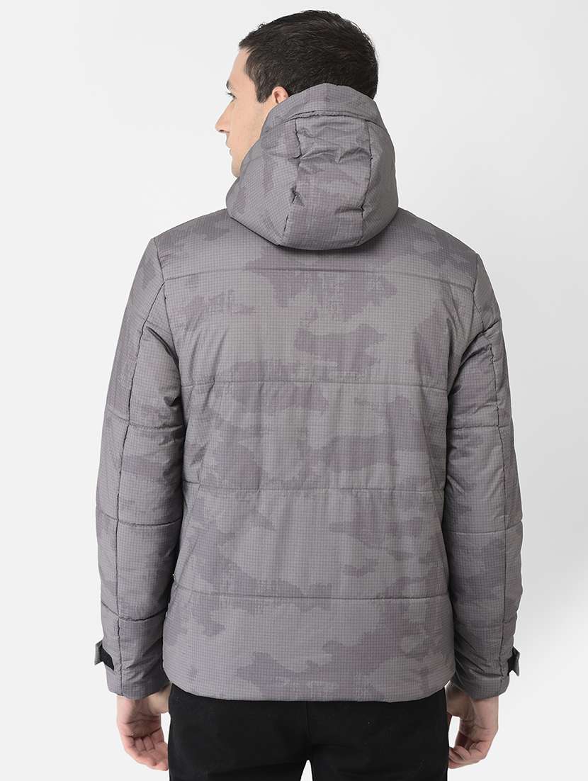 boys hood printed bomber jacket - 19195923 - Standard Image - 2