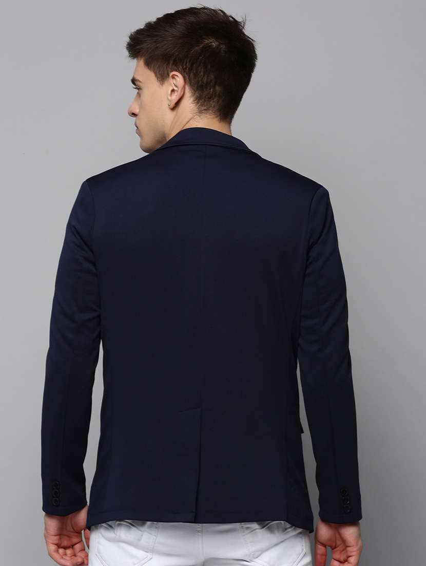 solid single breasted casual blazer - 19197377 -  Standard Image - 2