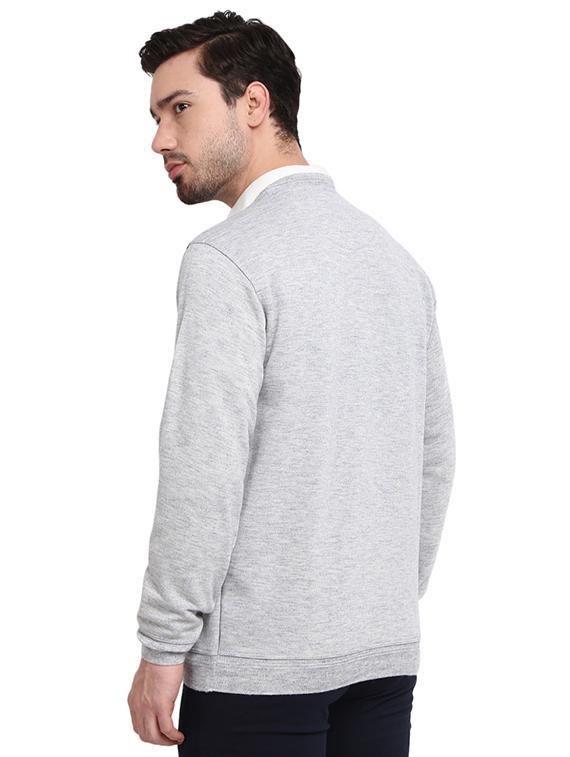 round neck printed pullover - 19197594 - Standard Image - 2