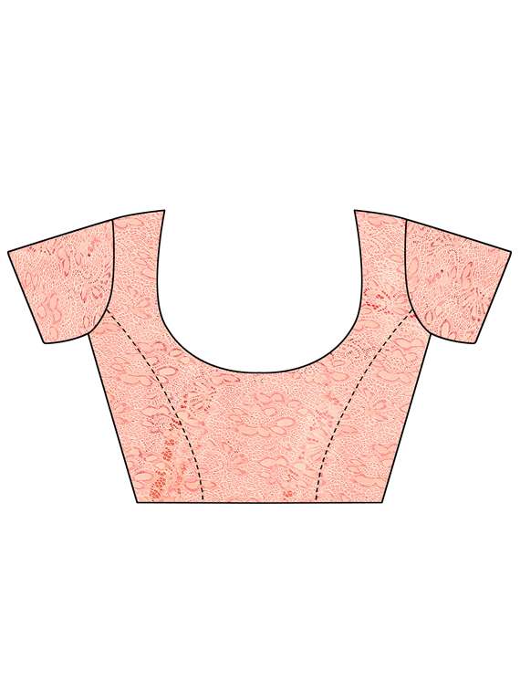 self design embroidered saree with blouse - 19198481 - Standard Image - 2
