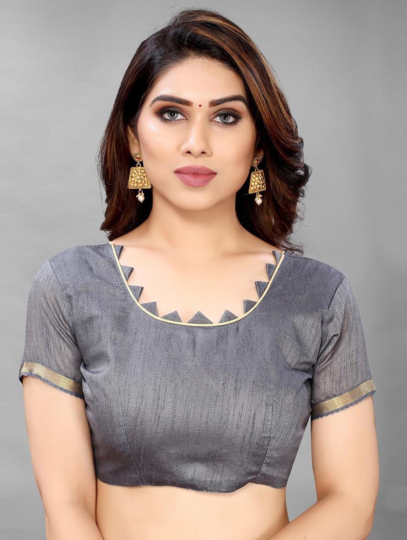 ethnic wear light blue colored saree set - 19199158 - Standard Image - 2