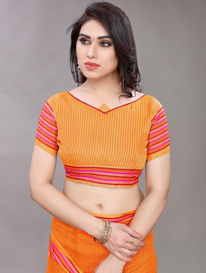 embroidered woven saree - 19199756 - Standard Image - 2