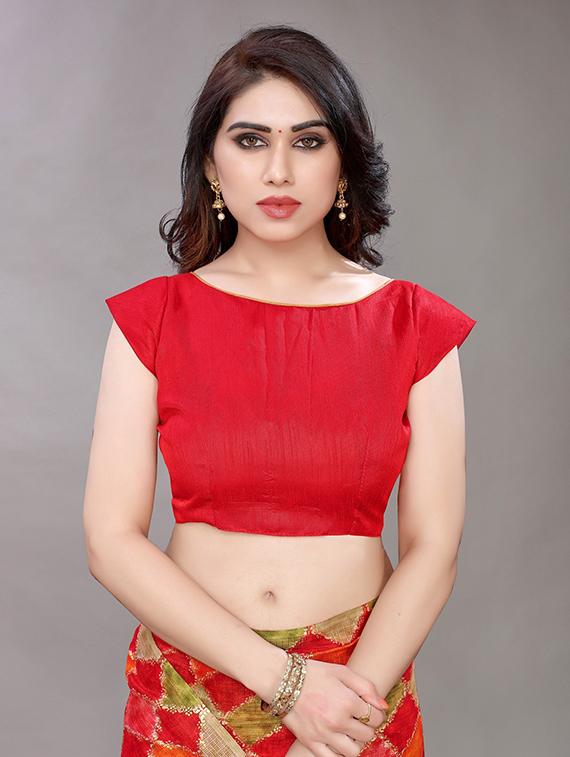 multi colored printed saree with blouse - 19199984 - Standard Image - 2