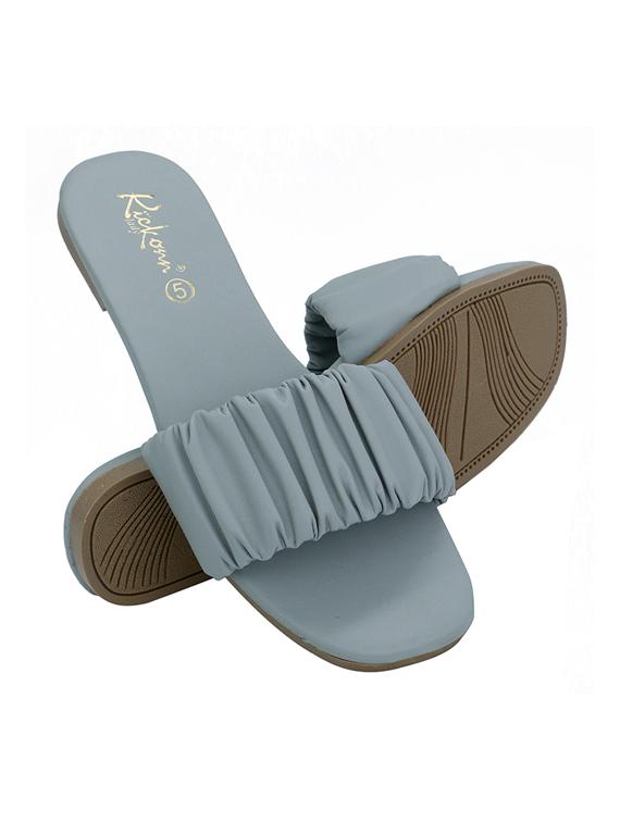 grey slip on sandal - 19201086 - Standard Image - 2