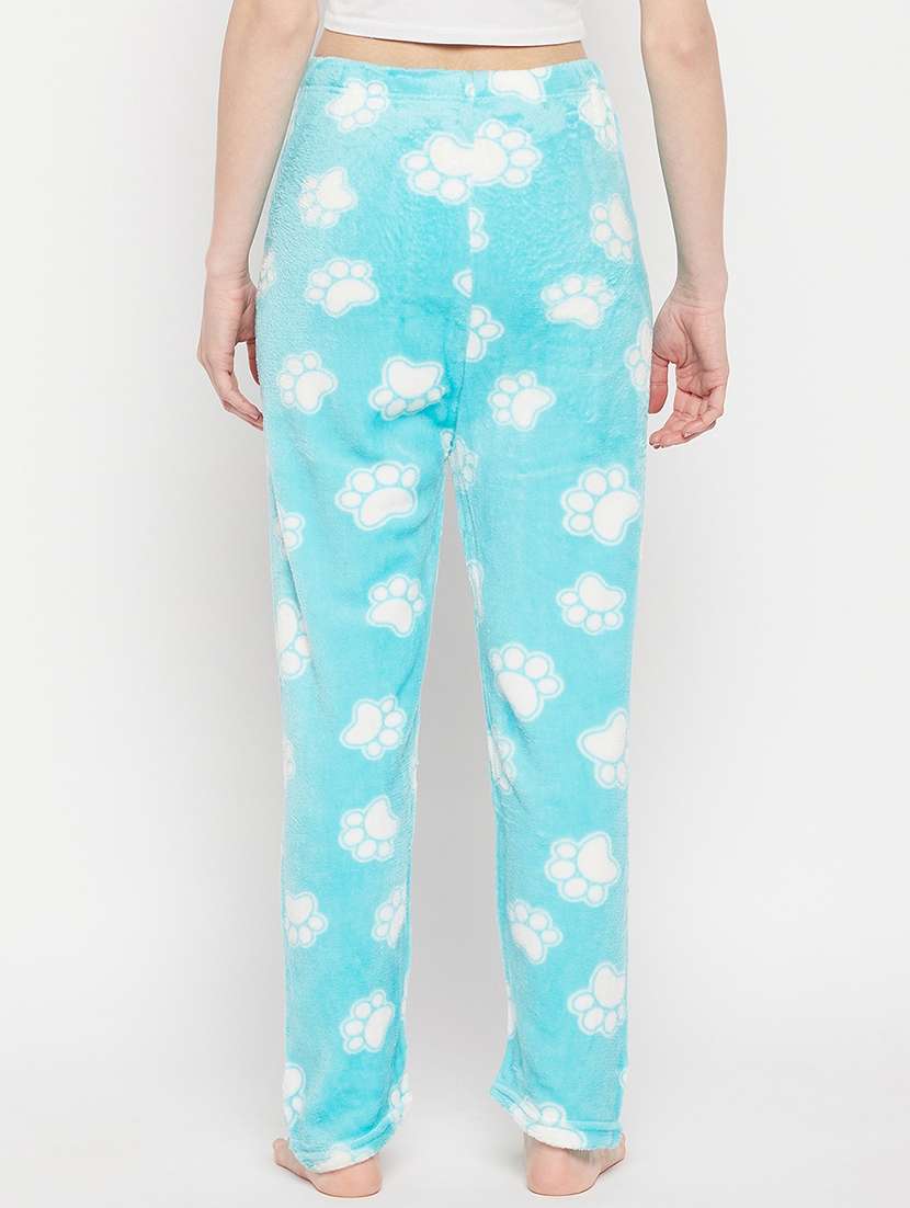 women woolen printed pajama - 19205843 -  Standard Image - 2