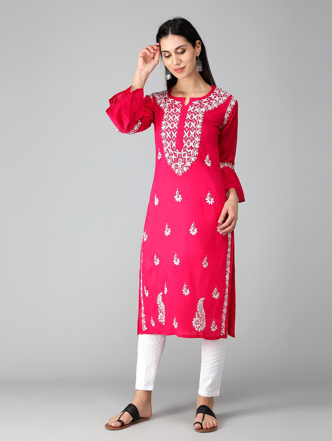 women's straight kurta - 19207394 -  Zoom Image - 0