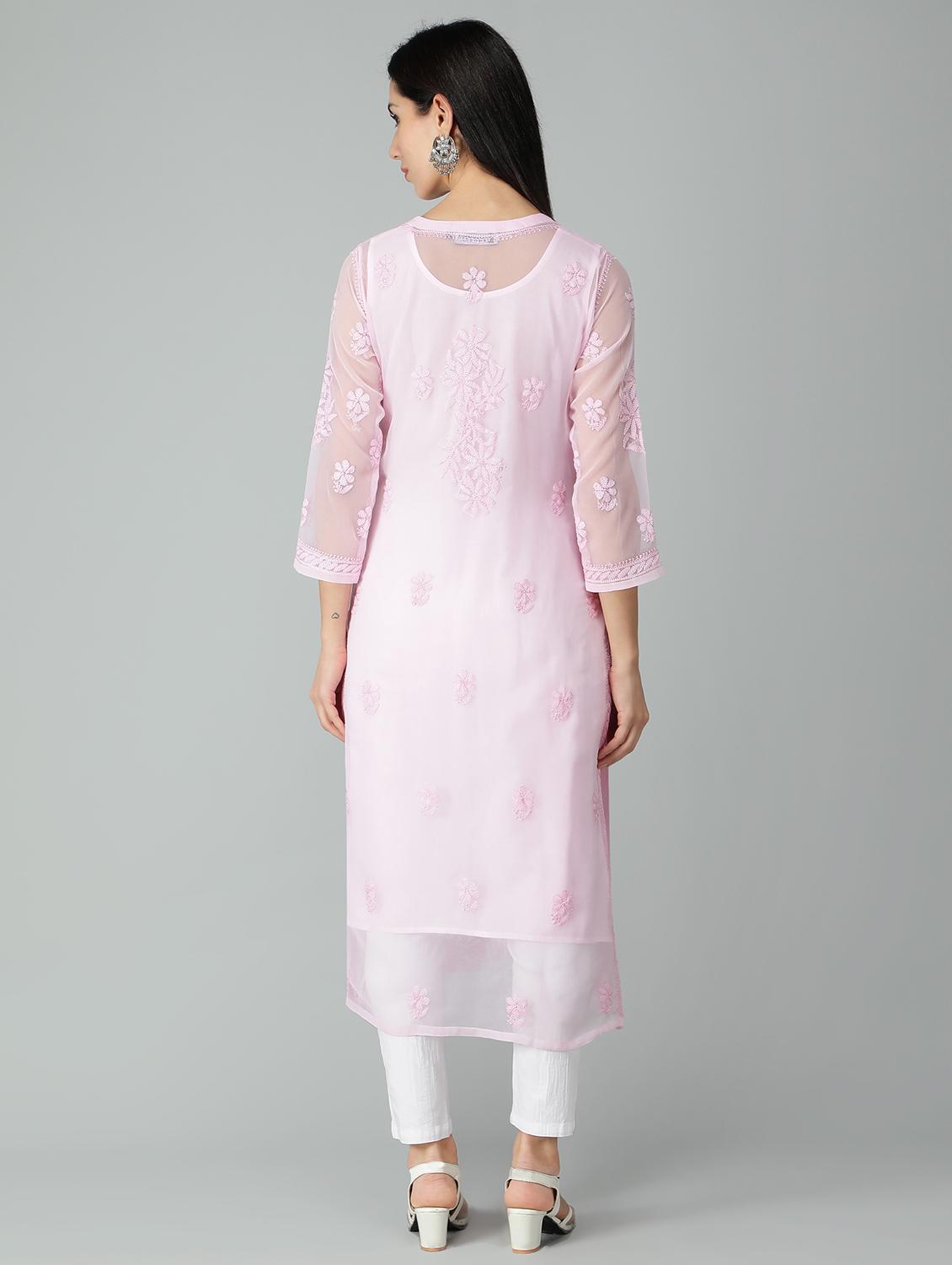 women's straight kurta - 19207402 - Standard Image - 2