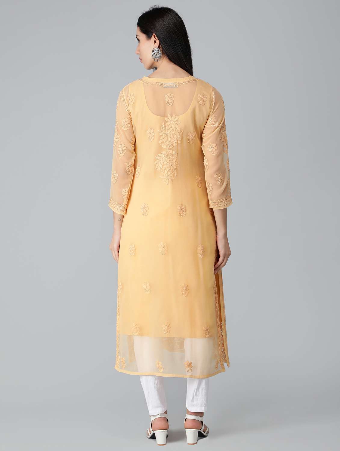 women's straight kurta - 19207406 -  Standard Image - 2