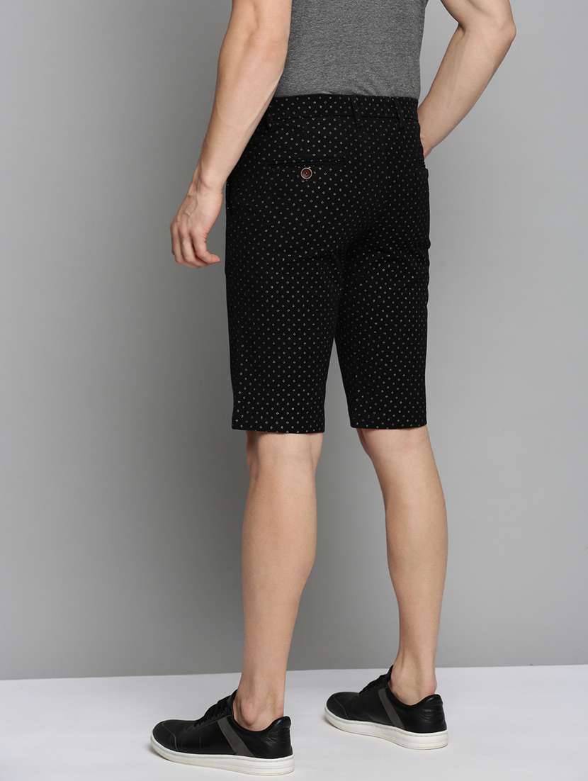 men black cotton short - 19207570 -  Standard Image - 2