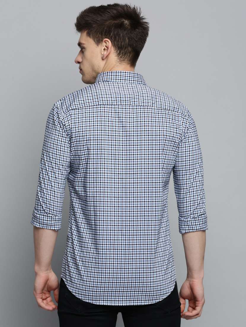 mens checks casual shirt - 19208146 -  Standard Image - 2