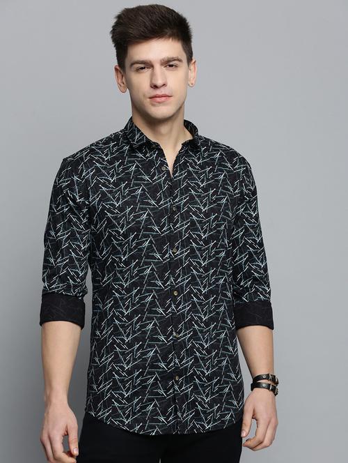 mens printed casual shirt - 19208278 -  Standard Image - 0