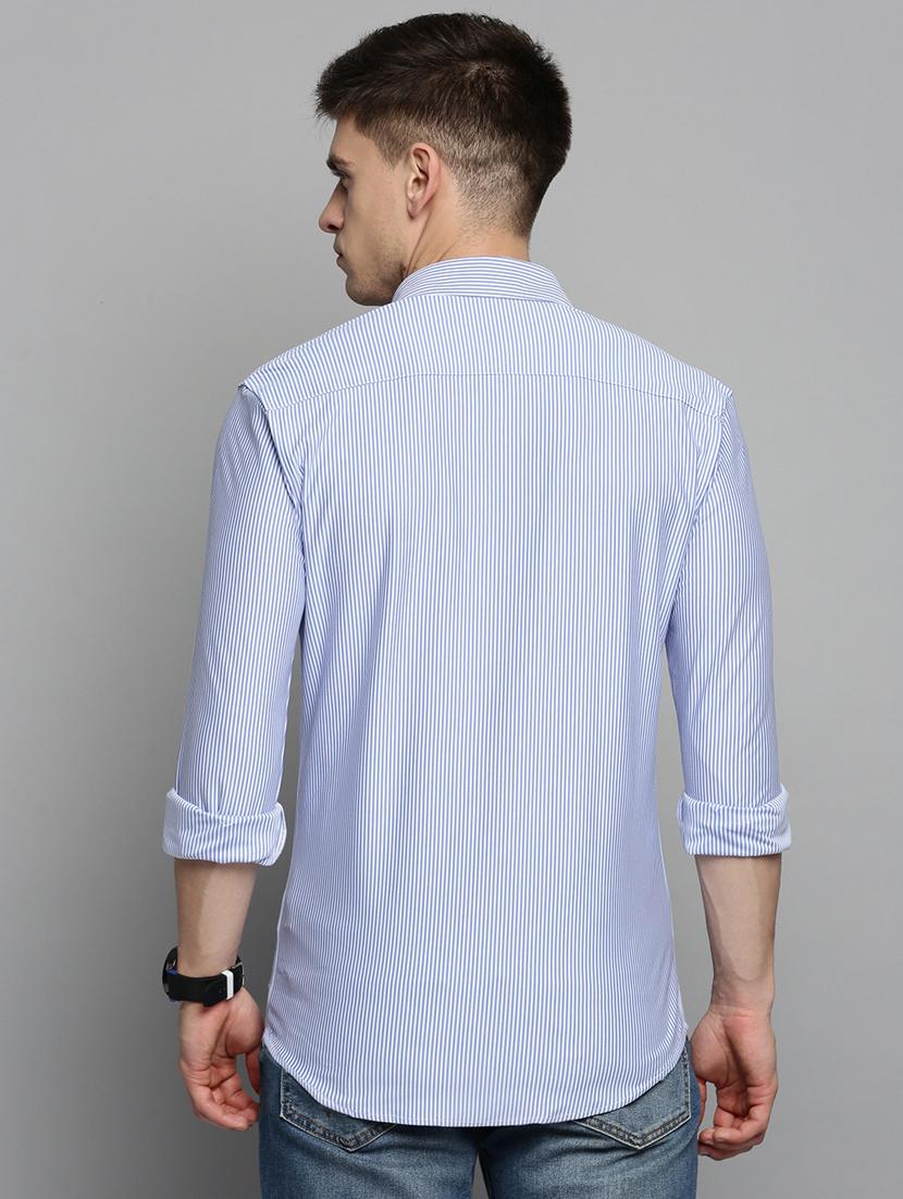 mens stripes casual shirt - 19208290 - Standard Image - 2