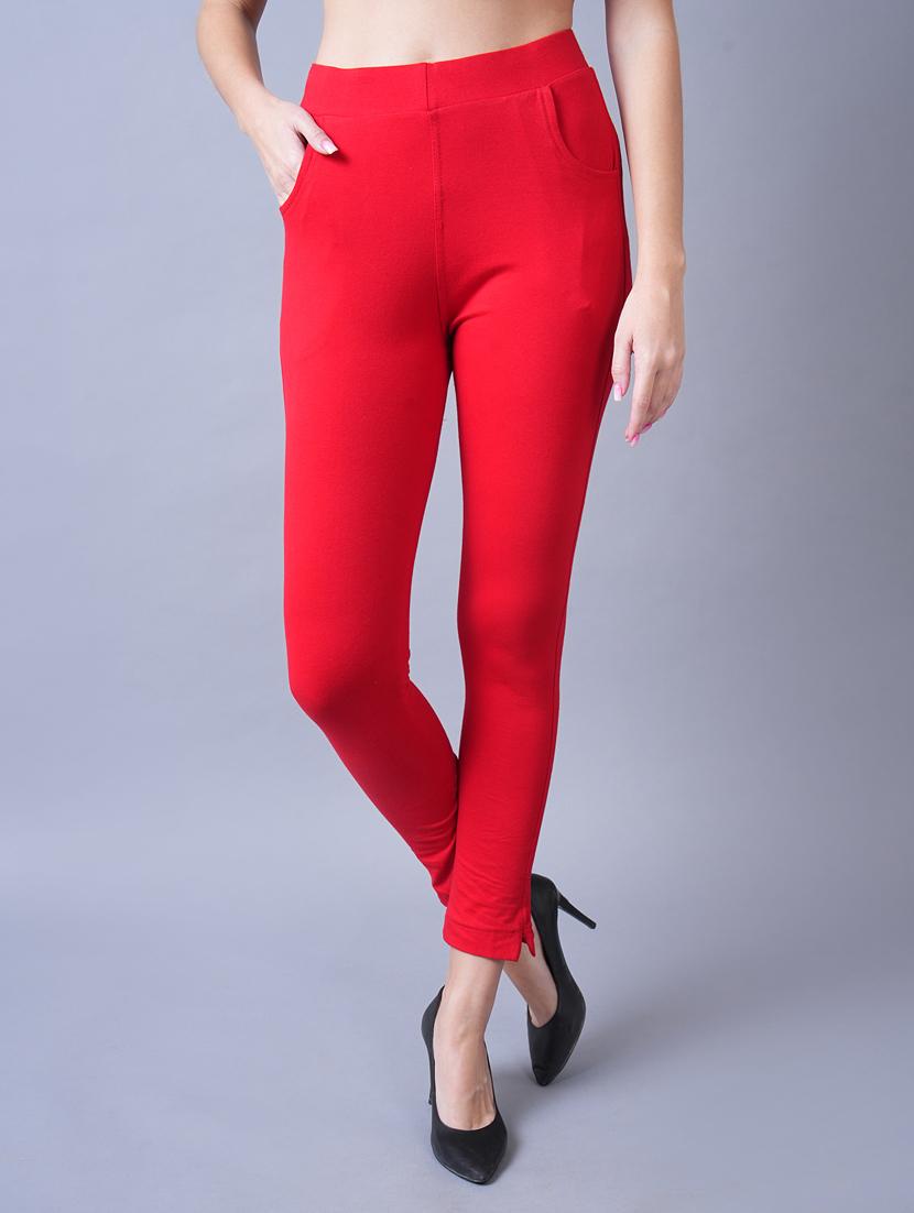 high rise solid jegging - 19214736 - Zoom Image - 0
