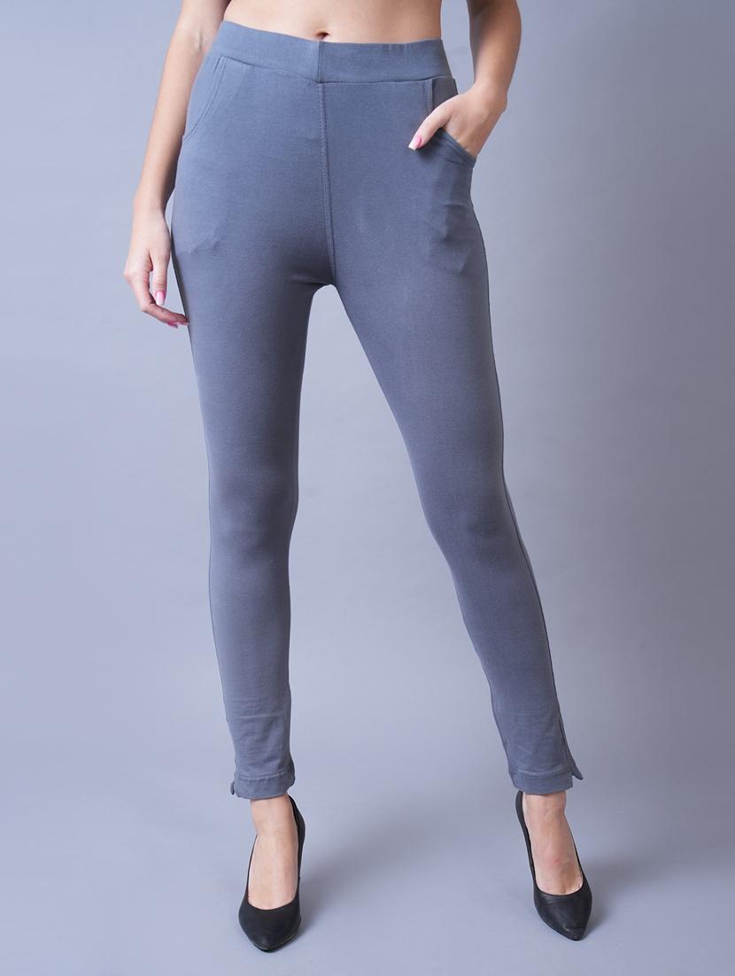 high rise solid jegging - 19214739 -  Zoom Image - 0