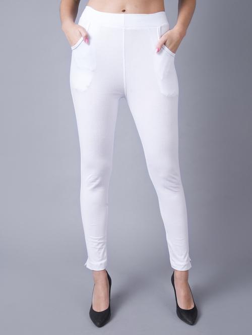 high rise solid jeggings - 19214748 -  Standard Image - 0