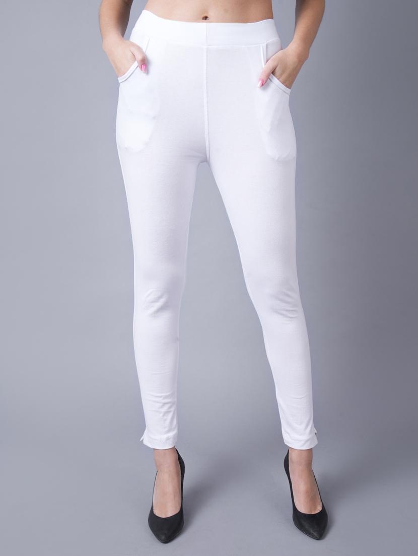 high rise solid jeggings - 19214748 -  Zoom Image - 0