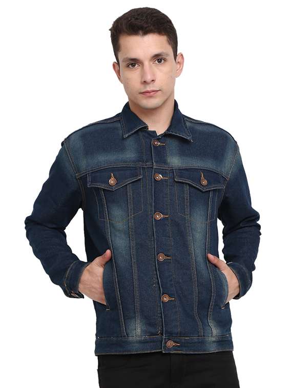 blue denim jacket