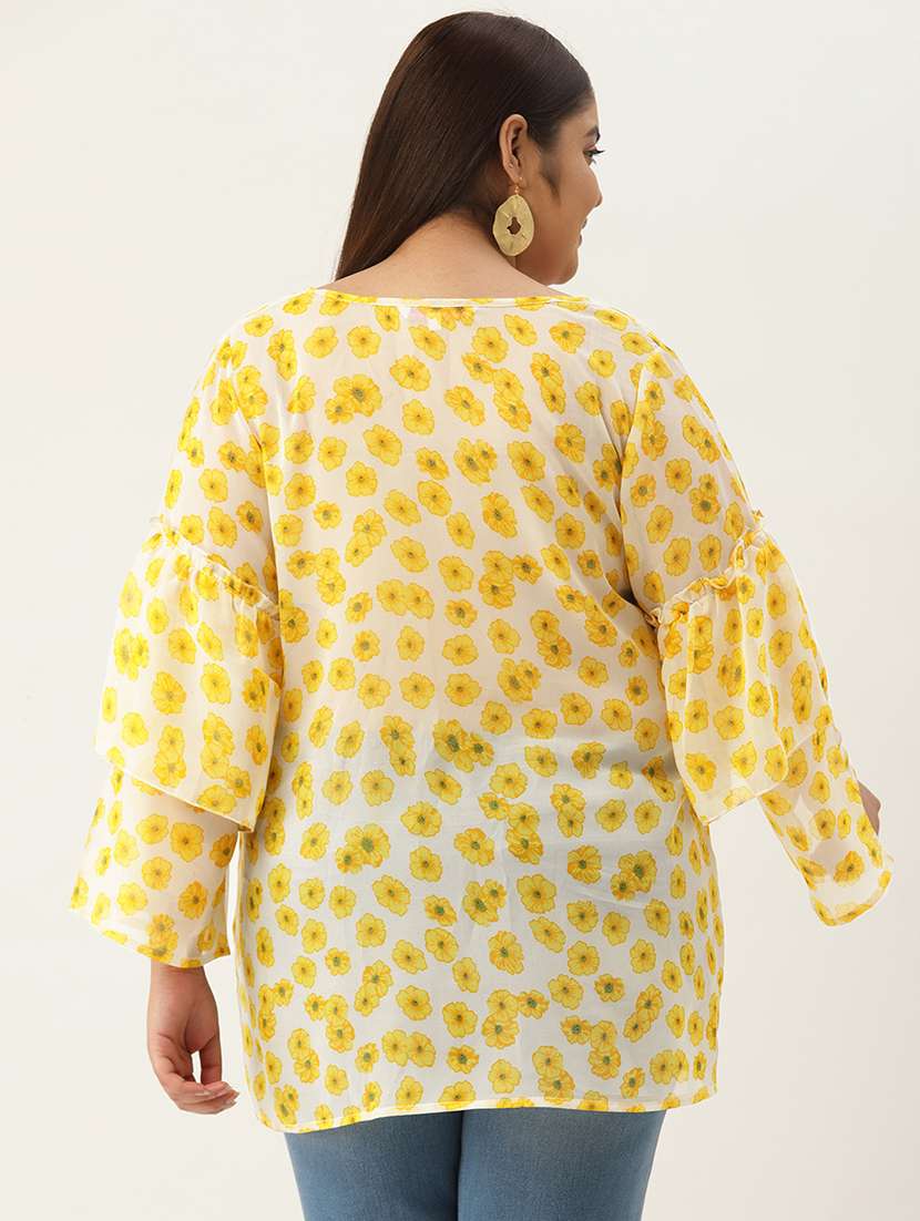 women's straight v neck top - 19220847 -  Standard Image - 2