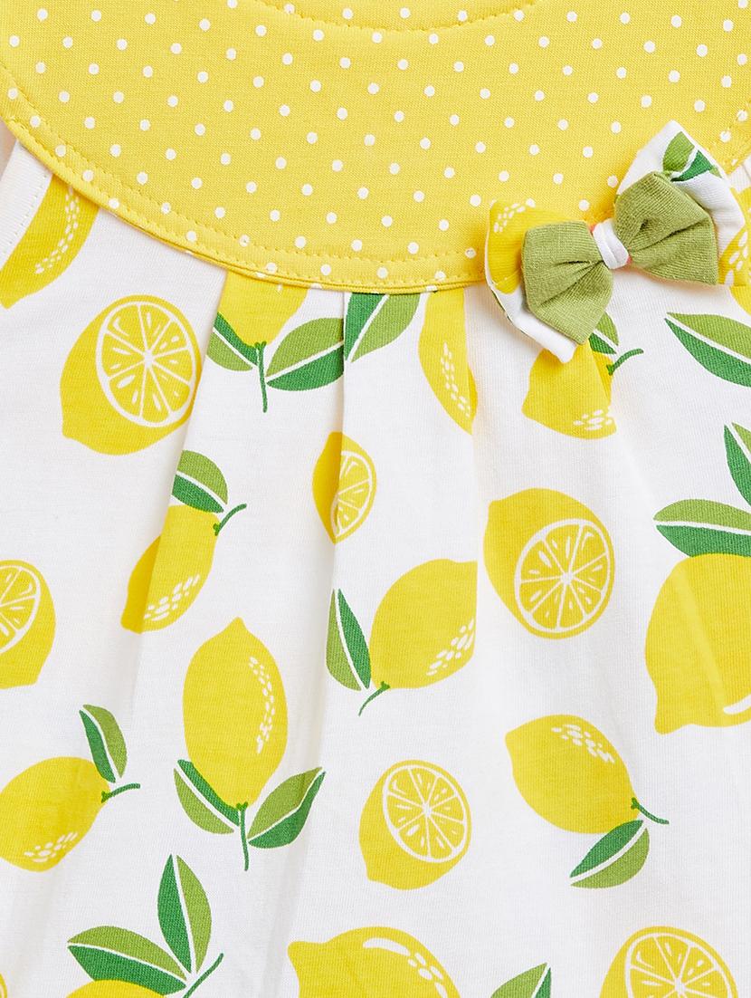 girls round neck printed frock - 19224196 - Standard Image - 2