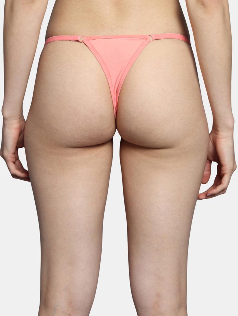 lace detailed thongs panty - 19224810 - Standard Image - 2