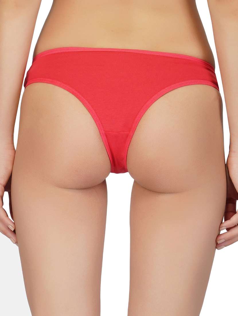 multi colored solid panty combo - 19224953 -  Standard Image - 2