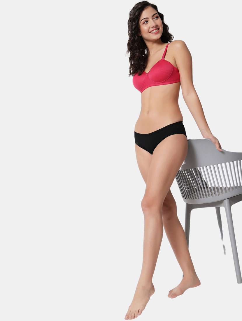 pack of 3 solid regular pantys - 19224975 -  Standard Image - 7