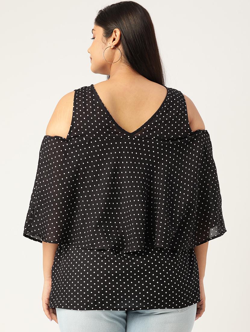 women's layered crew neck top - 19225010 - Standard Image - 2