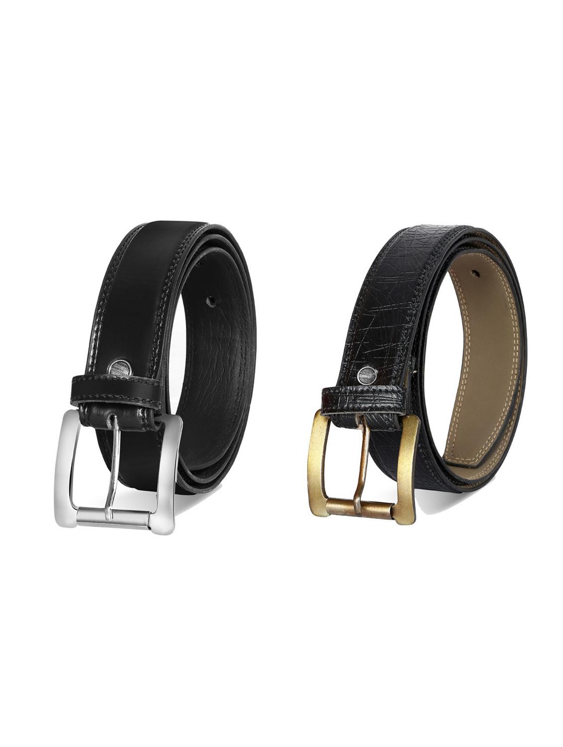 pack of 2 leatherette belt - 19226767 - Zoom Image - 0