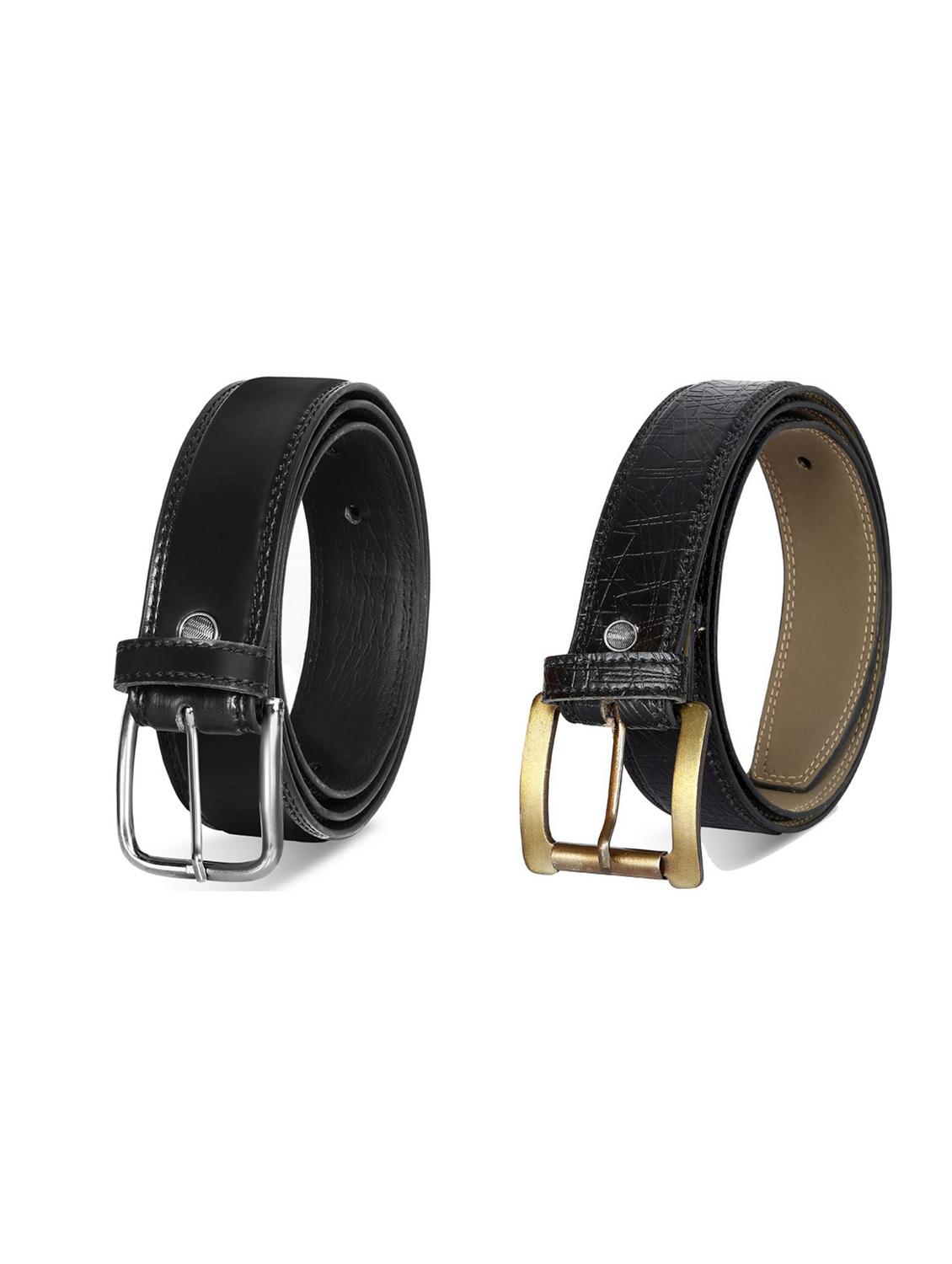 pack of 2 leatherette belt - 19226769 - Zoom Image - 0