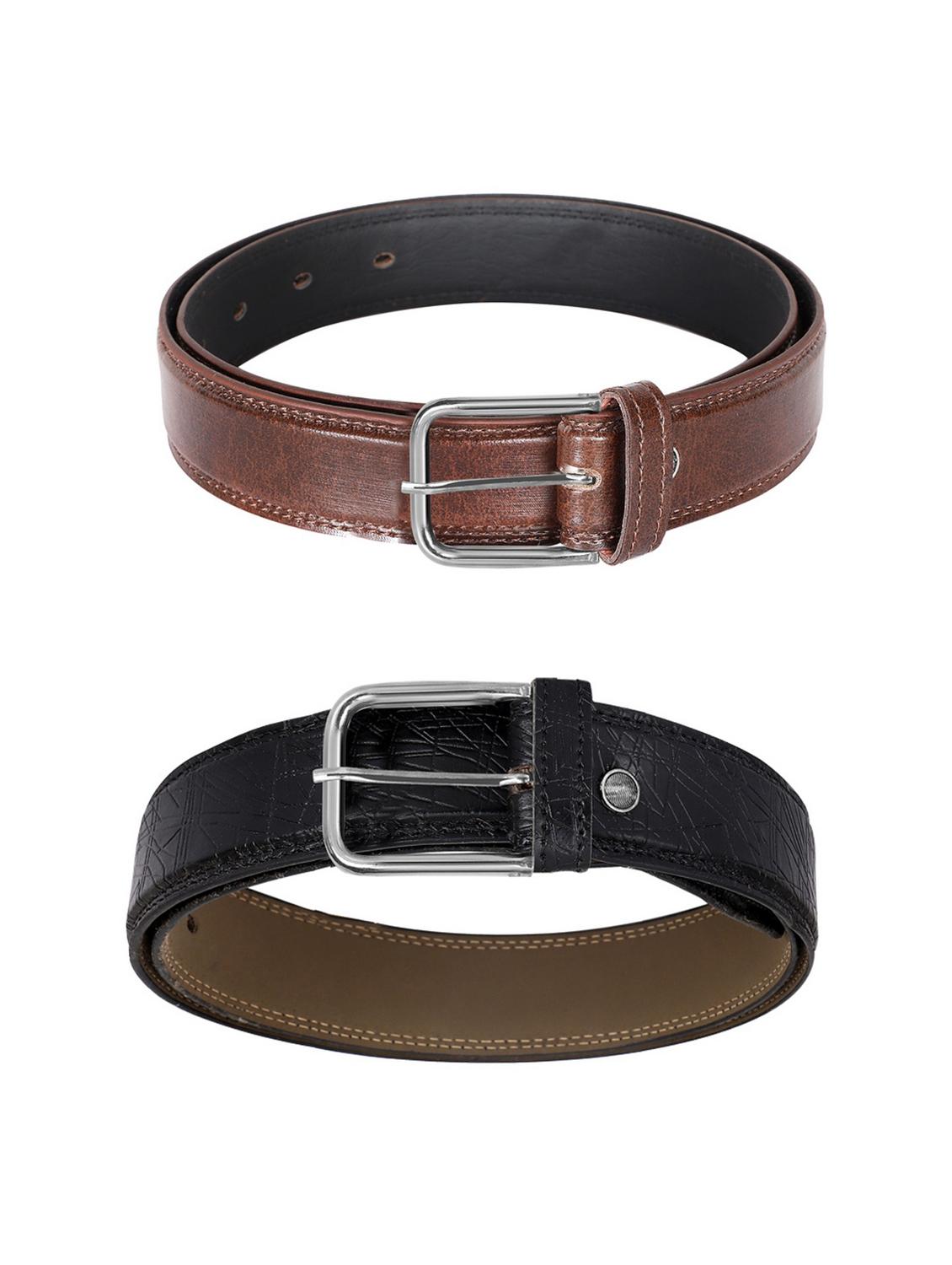 pack of 2 leatherette belt - 19227090 -  Standard Image - 2