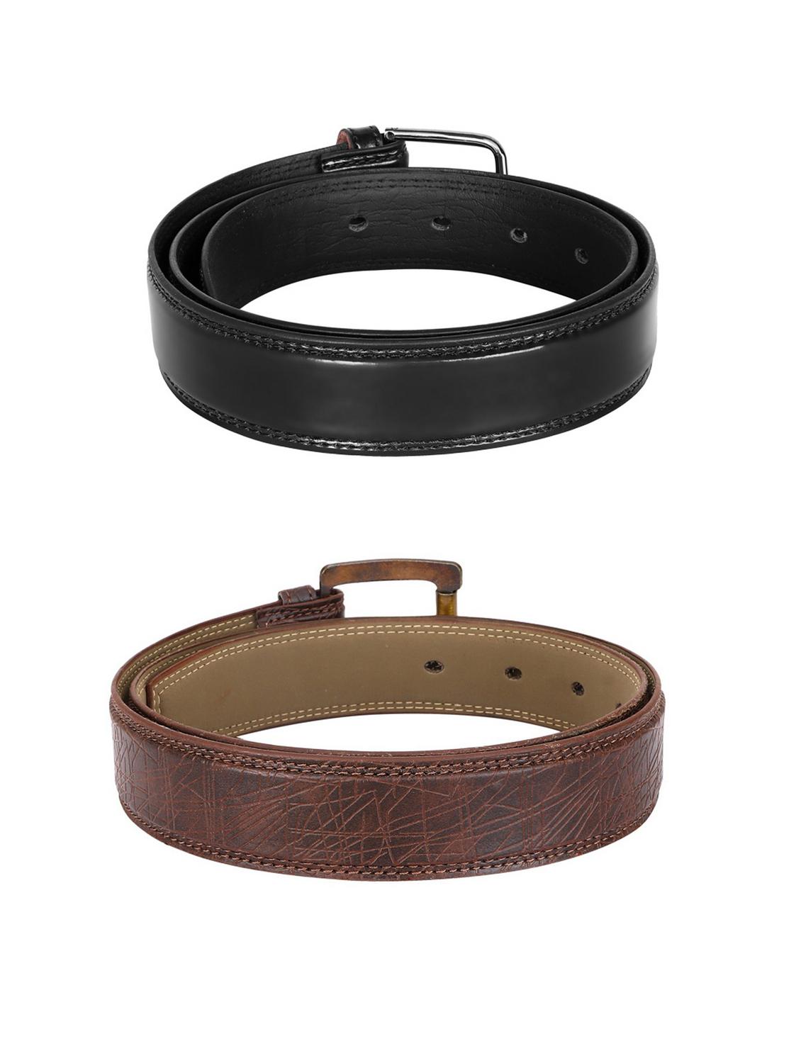 combo pack of multi colored leatherette belts - 19227390 - Standard Image - 2