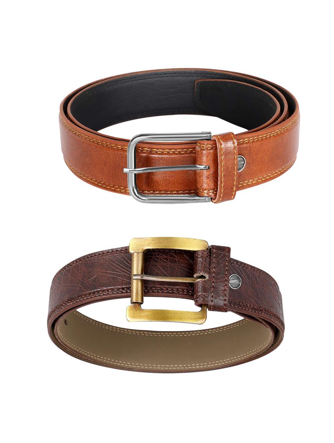 combo pack of multi colored leatherette belts - 19227402 - Standard Image - 2